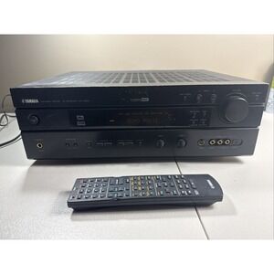 Yamaha RX-V630 6.1 Ch Home Theater AV Receiver Bundle w/Remote Tested & Works!